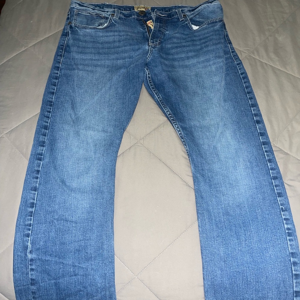 Wrangler Men's Classic Straight Blue Jeans